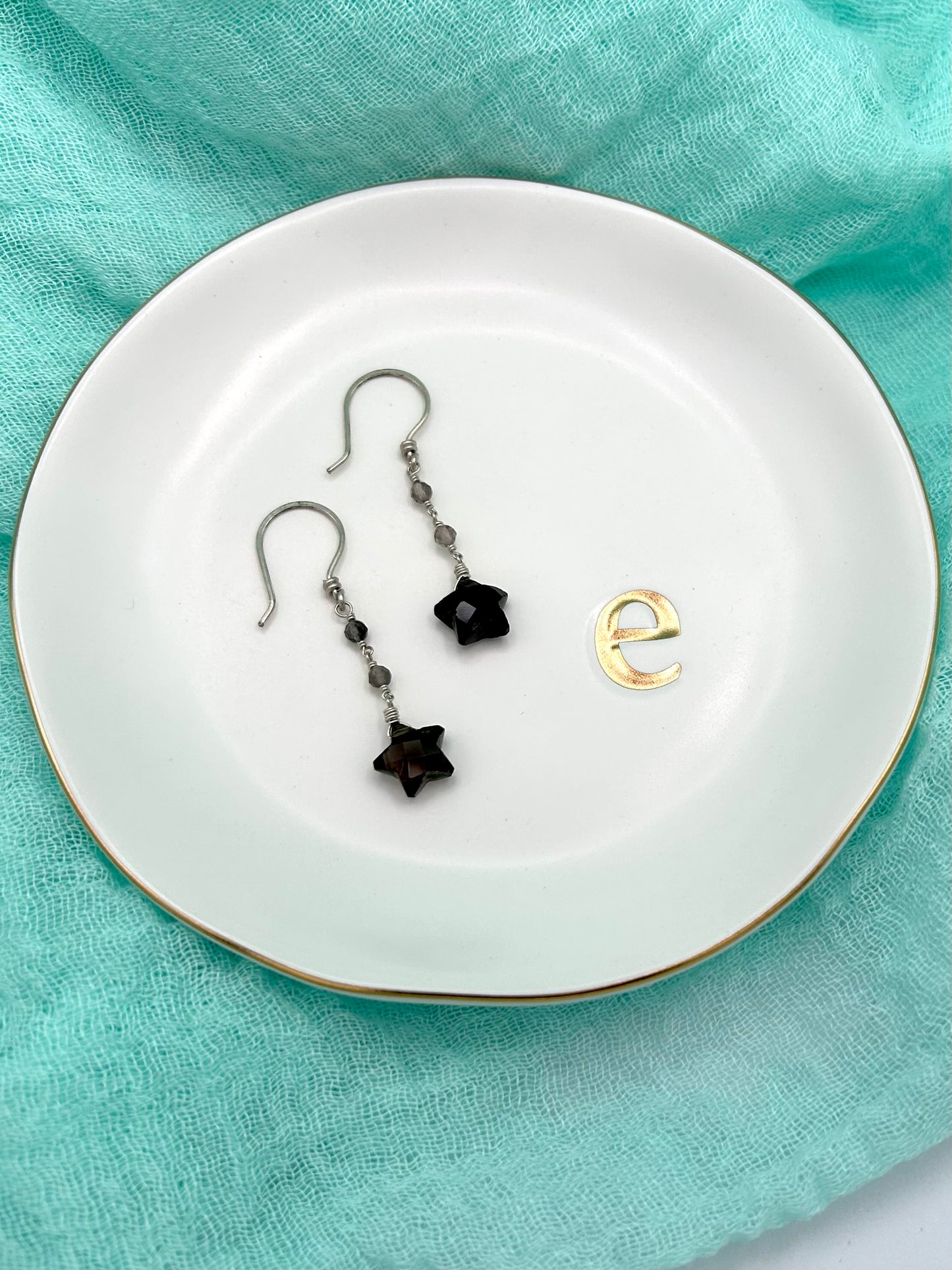 *BEST SELLER* Gemstone Star Earrings