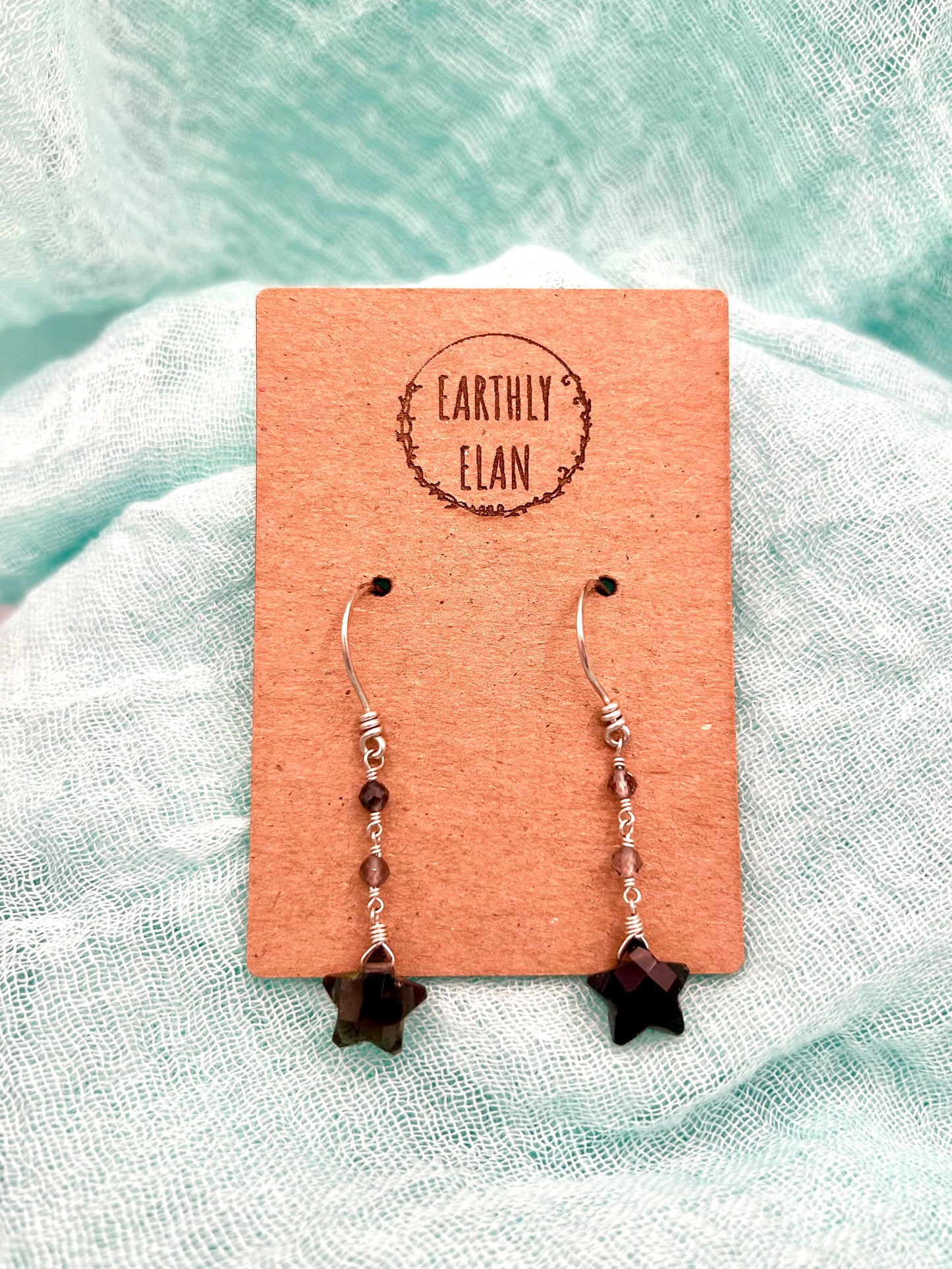 *BEST SELLER* Gemstone Star Earrings