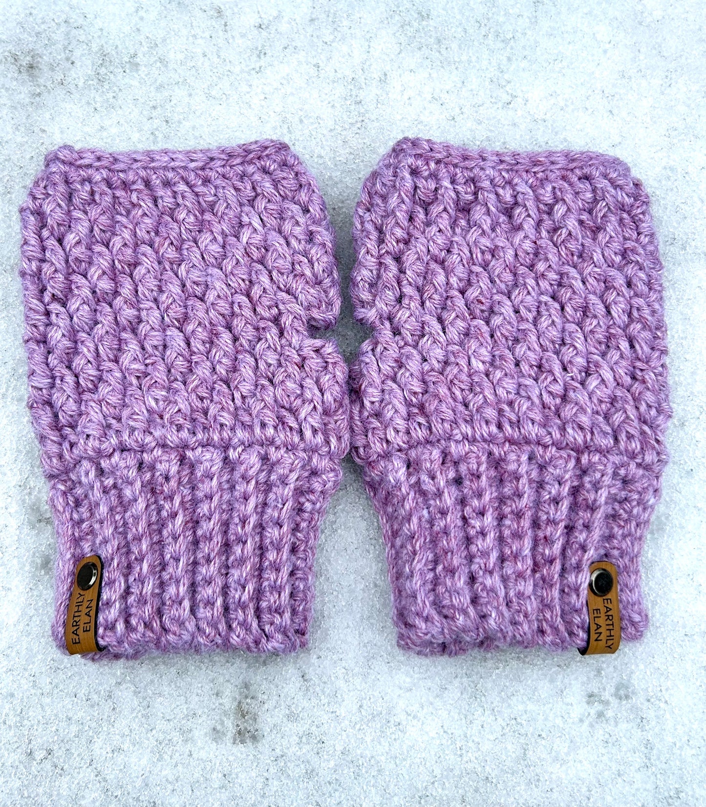 Crocheted Fingerless Gloves