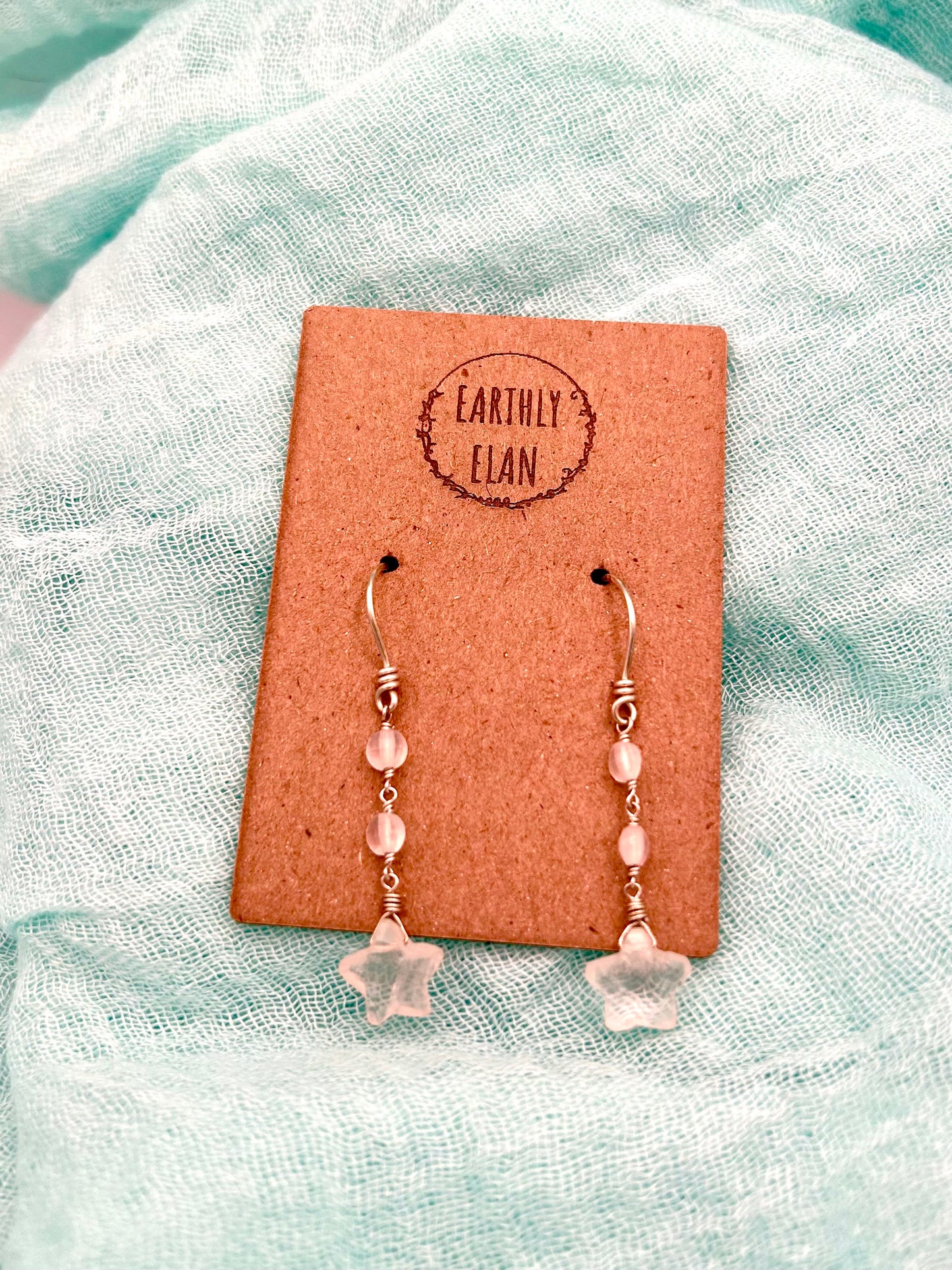 *BEST SELLER* Gemstone Star Earrings