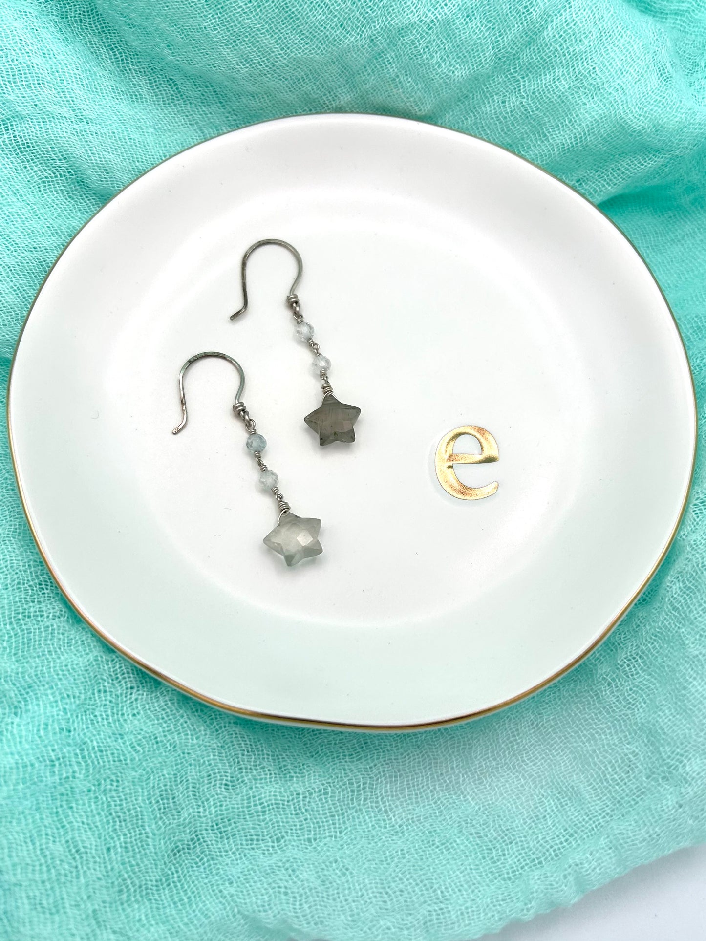 *BEST SELLER* Gemstone Star Earrings