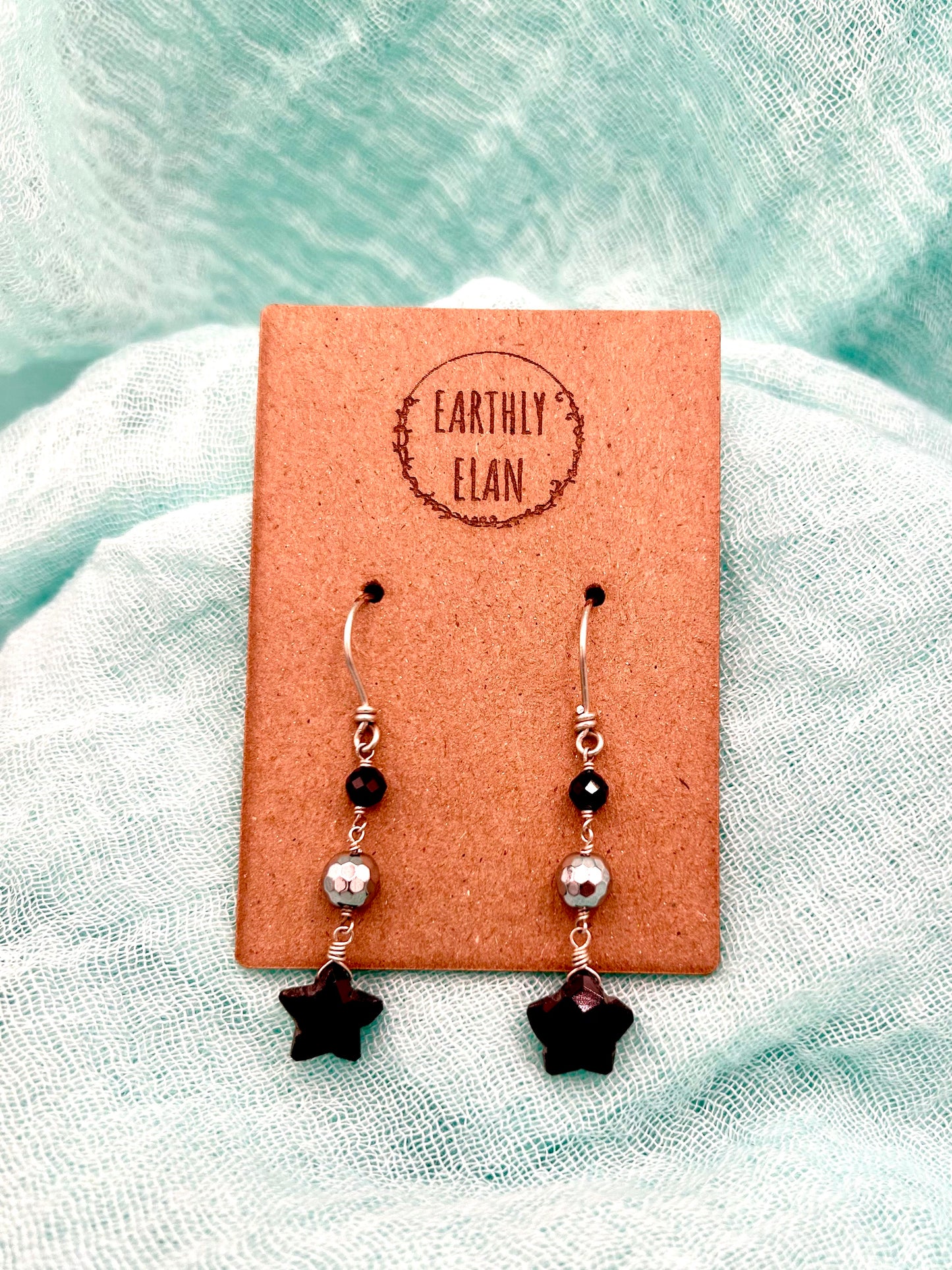 *BEST SELLER* Gemstone Star Earrings