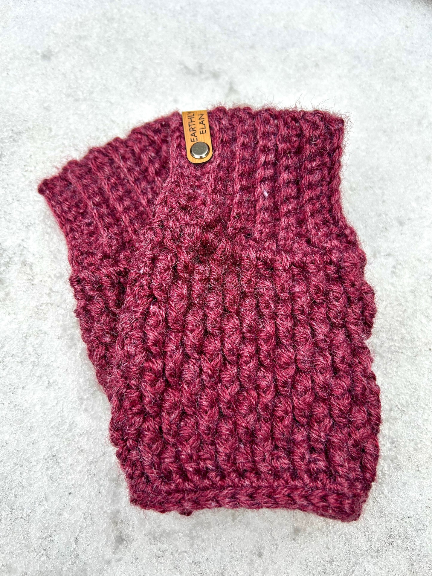Crocheted Fingerless Gloves
