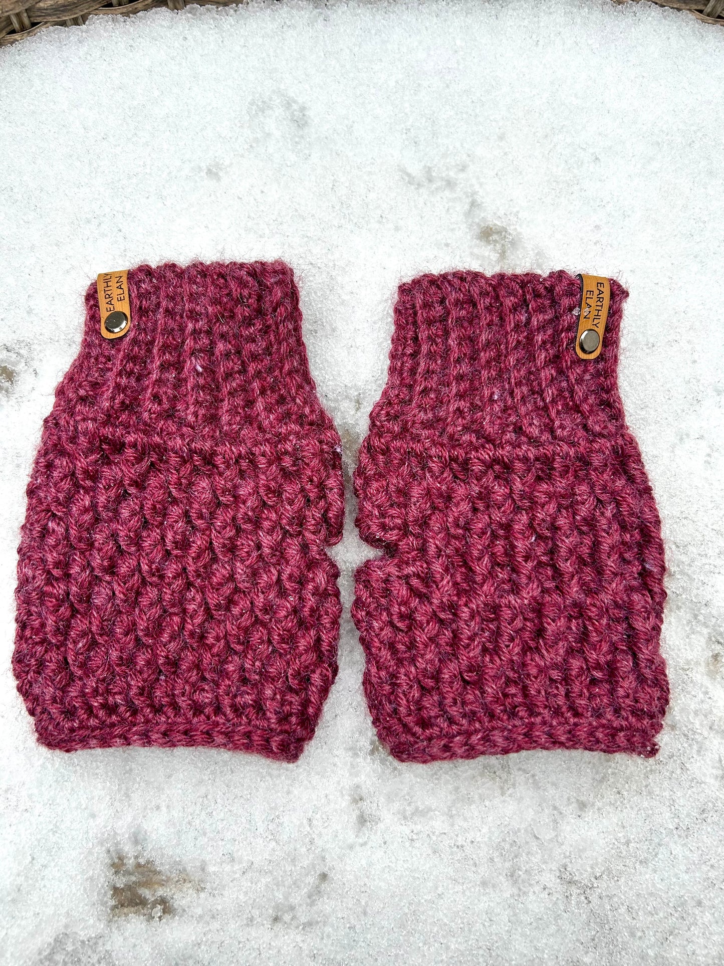 Crocheted Fingerless Gloves