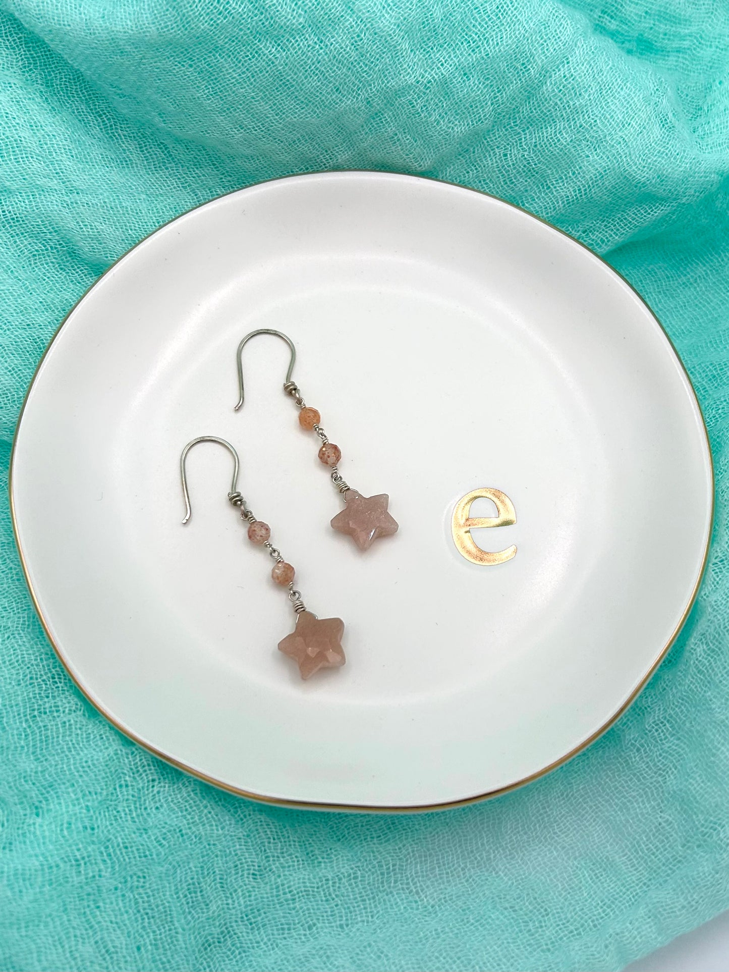 *BEST SELLER* Gemstone Star Earrings