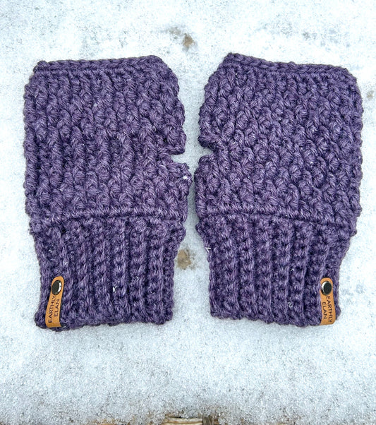 Crocheted Fingerless Gloves