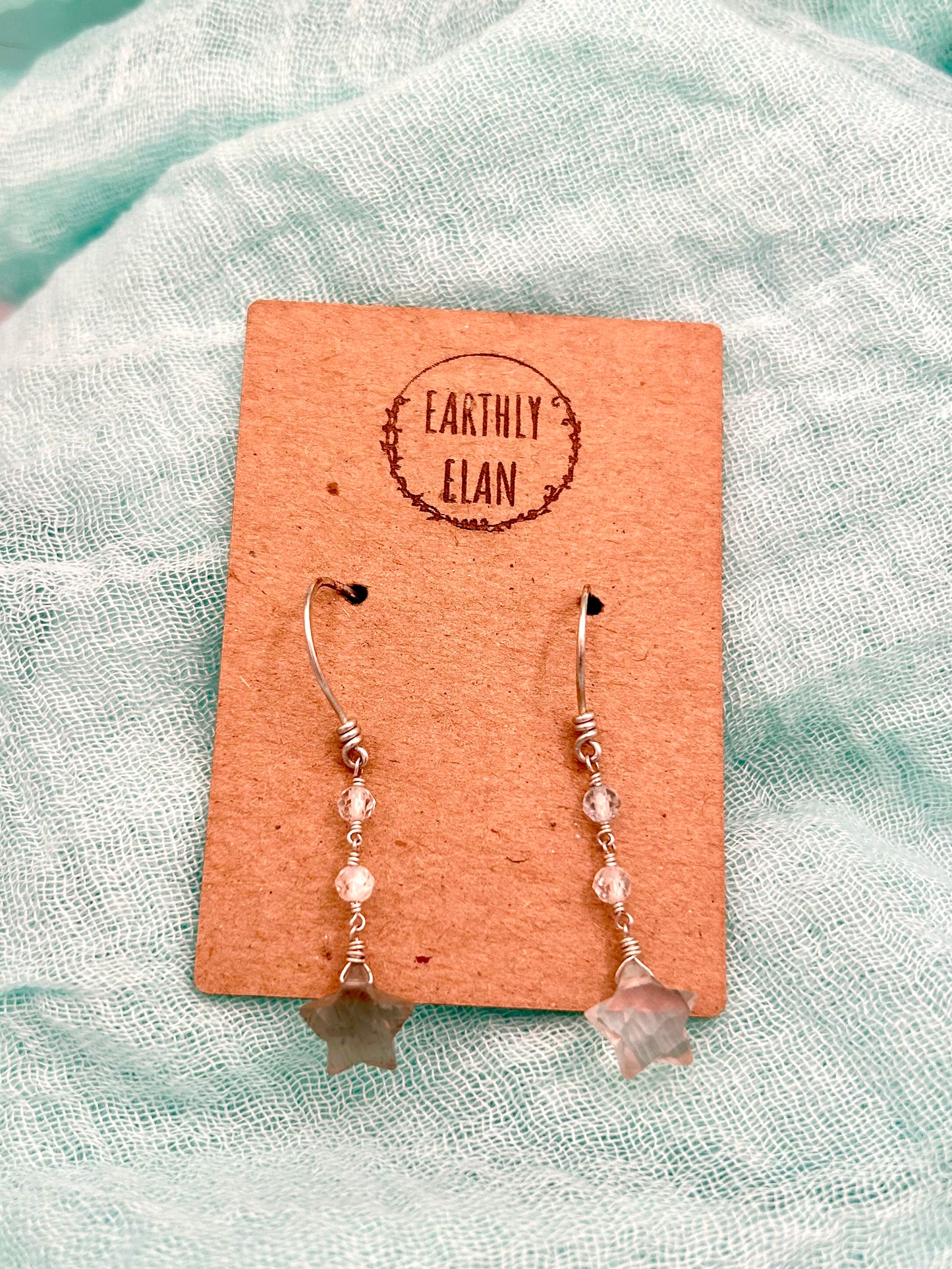 *BEST SELLER* Gemstone Star Earrings