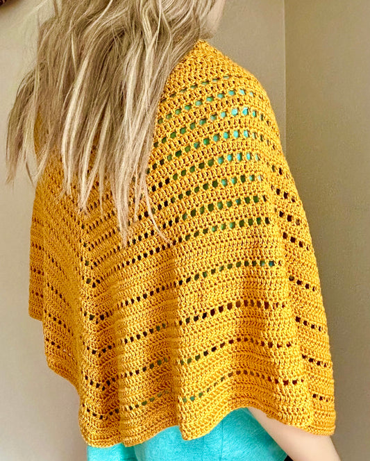Crochet Bamboo Shawl