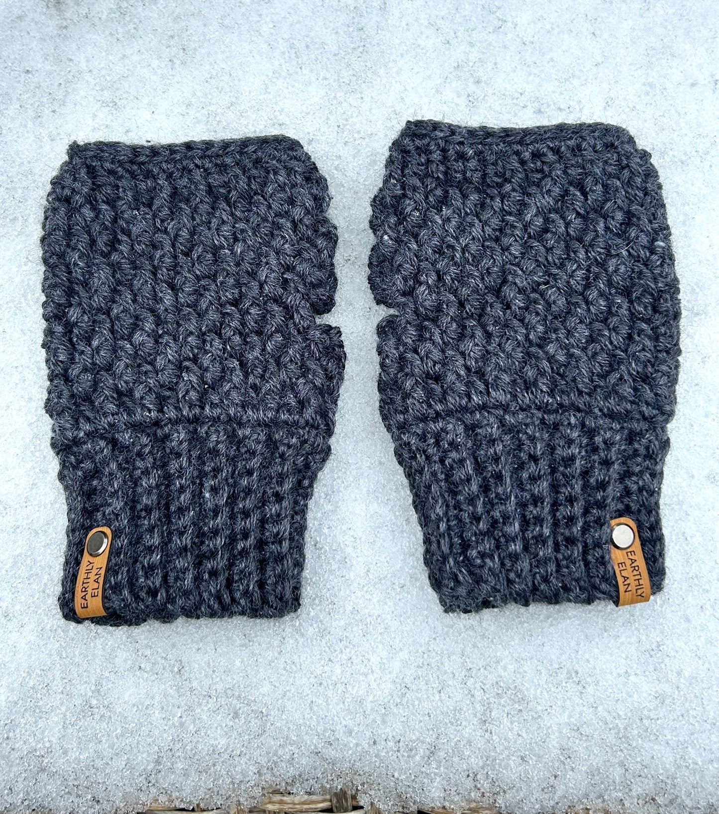 Crocheted Fingerless Gloves