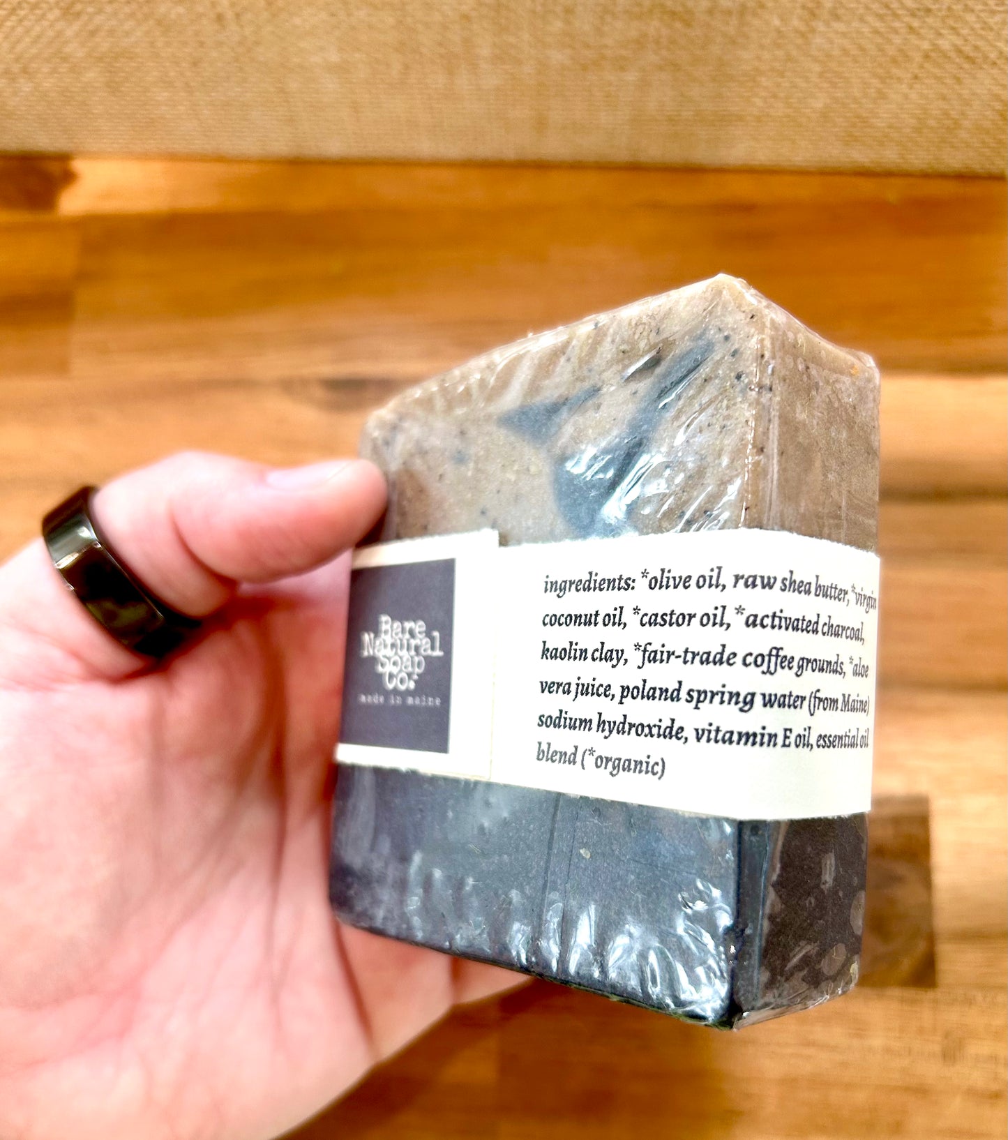 Lumberjack Men’s Exfoliating Soap Bar - Earthly Elan
