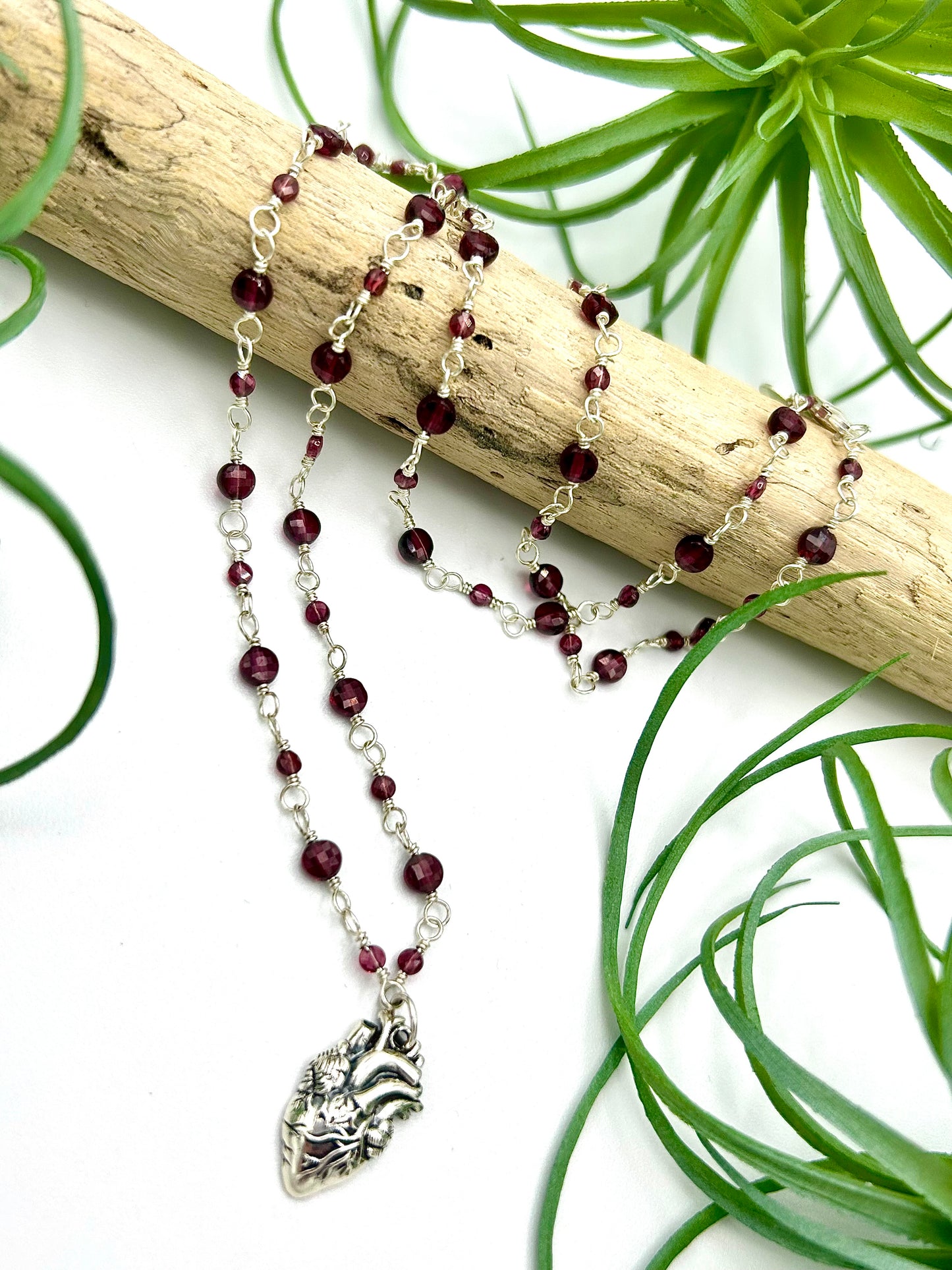 Anatomical Heart Necklace - Earthly Elan