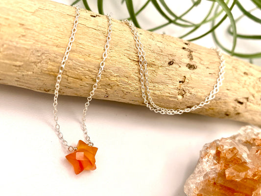 *BESTSELLING* Gemstone Star Necklace - Earthly Elan