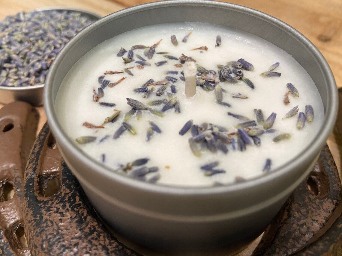 Lavender Candle - Earthly Elan
