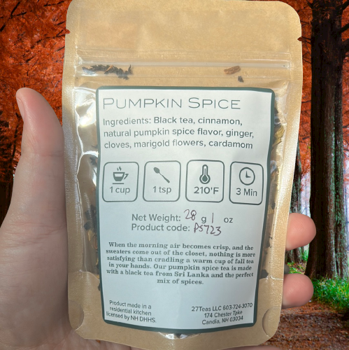 Pumpkin Spice Tea