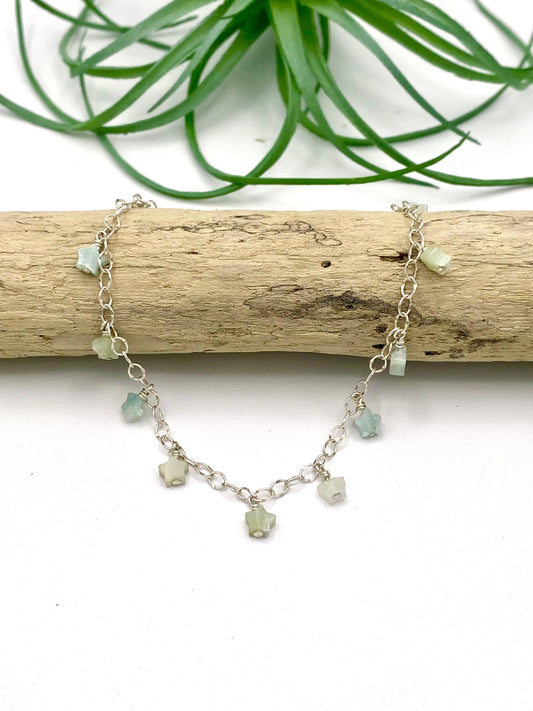 Amazonite Star Bracelet - Earthly Elan