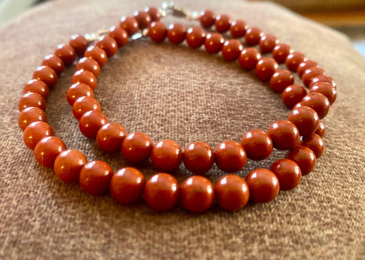Red Jasper Men’s Bracelet - Earthly Elan