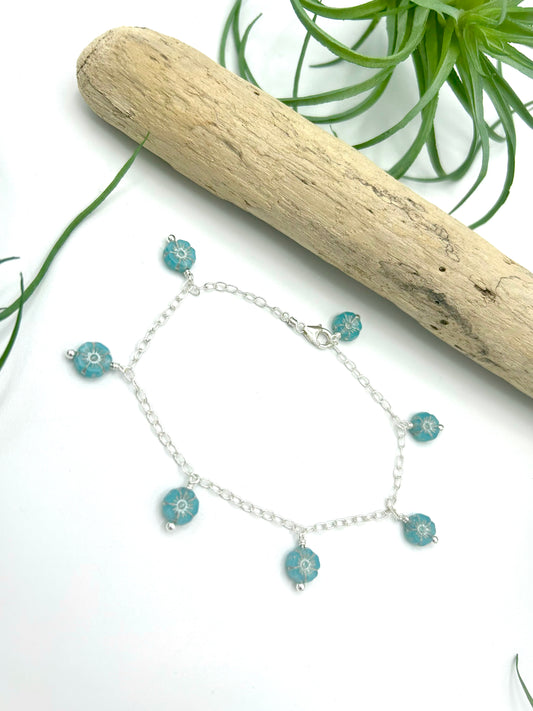 Flower Drop Bracelet - Earthly Elan