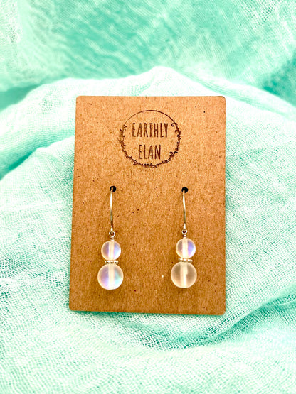 "Mermaid" Quartz Earrings