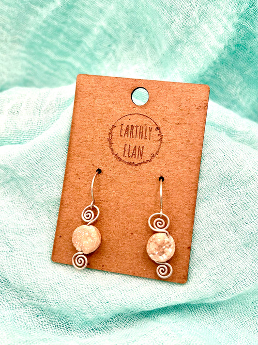 Champagne Druzy Earrings