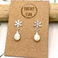 Snowflake Stud Earrings