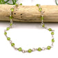 Gemstone Coin Anklet - Earthly Elan